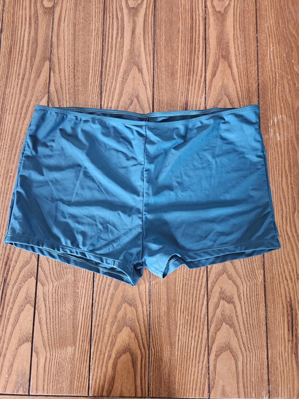 🌹Women's Teal Swim Boyshorts, Size XXL